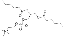 1,2-Dihexanoyl-sn-glycero-3-phosphocholine Structure,34506-67-7Structure