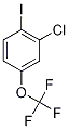 2-Chloro-4-(trifluoromethoxy)iodobenzene Structure,345226-19-9Structure