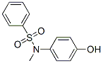 N-(4-hydroxy-phenyl)-n-methyl-benzenesulfonamide Structure,34523-31-4Structure