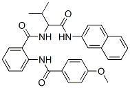 Benzamide,2-[(4-methoxybenzoyl)amino]-n-[2-methyl-1-[(2-naphthalenylamino)carbonyl ]propyl ]-(9ci) Structure,345244-54-4Structure