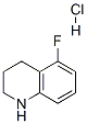 5-Fluoro-1,2,3,4-tetrahydro-quinoline hydrochloride Structure,345264-61-1Structure