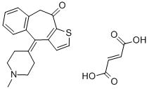 Ketotifen fumarate Structure,34580-14-8Structure