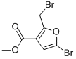 Methyl 5-bromo-2-(bromomethyl)furan-3-carboxylate Structure,345891-29-4Structure