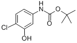 Tert-butyl 4-chloro-3-hydroxyphenylcarbamate Structure,345893-27-8Structure