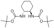 (1R,2r)-n,n-bis-boc-cyclohexane-1,2-diamine Structure,345905-88-6Structure