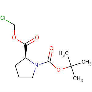 (S)-1-(tert-butoxycarbonyl)-2-(chloromethyl)pyrrolidine-2-carboxylic acid Structure,34614-72-7Structure