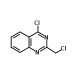 4-Chloro-2-chloromethylquinazoline Structure,34637-41-7Structure