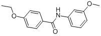 4-Ethoxy-n-(3-methoxyphenyl)benzamide Structure,346693-59-2Structure