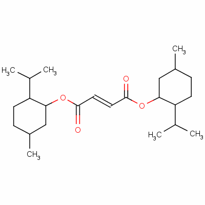 (-)-Di[(1r)-menthyl] fumarate Structure,34675-24-6Structure