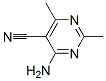 4-Amino-5-cyano-2,6-dimethylpyrimidine Structure,34684-87-2Structure