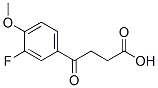 3-(3-Fluoro-4-methoxybenzoyl)propionic acid Structure,347-63-7Structure