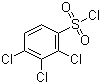 2,3,4-Trichlorobenzenesulfonyl chloride Structure,34732-09-7Structure