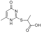 2-(6-Methyl-4-oxo-1,4-dihydro-pyrimidin-2-ylsulfanyl)-propionic acid Structure,347341-65-5Structure