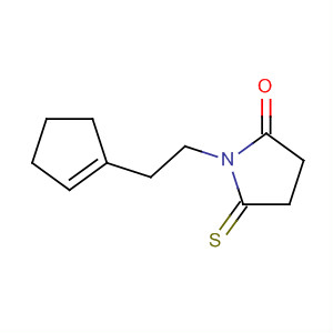 2-Pyrrolidinone,1-[2-(1-cyclopenten-1-yl)ethyl ]-5-thioxo- Structure,347380-61-4Structure