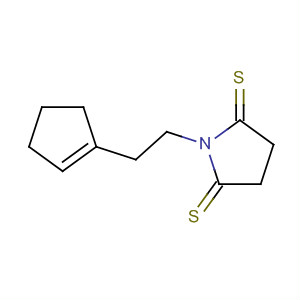 2,5-Pyrrolidinedithione,1-[2-(1-cyclopenten-1-yl)ethyl ]- Structure,347380-73-8Structure