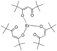 Tris(2,2,6,6-tetramethyl-3,5-heptanedionato)erbium(III) Structure,34750-80-6Structure