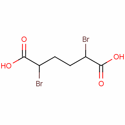 2,5-Dibromoadipic acid Structure,3479-85-4Structure