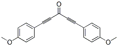 1,5-Bis(4-methoxyphenyl)-1,4-pentadiyn-3-one Structure,34793-63-0Structure