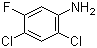 2,4-Dichloro-5-fluoroaniline Structure,348-64-1Structure