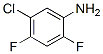 5-Chloro-2,4-difluoroaniline Structure,348-65-2Structure