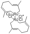 Dichlorobis(μ-chloro)bis[(1,2,3,6,7,8-n)-2,7-dimethyl-2,6-octadien-1,8-diyl]diruthenium(IV) Structure,34801-97-3Structure