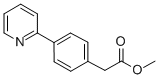 Methyl 2-(4-(pyridin-2-yl)phenyl)acetate Structure,348086-69-1Structure