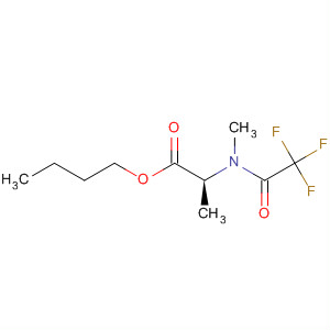 N-methyl-n-(trifluoroacetyl)-l-alanine butyl ester Structure,34815-08-2Structure