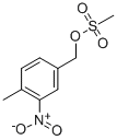 4-Methyl-3-nitrobenzyl methanesulfonate Structure,348165-80-0Structure