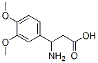 3-Amino-3-(3 4-dimethoxyphenyl)propionic acid Structure,34841-09-3Structure