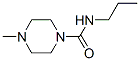 1-Piperazinecarboxamide,4-methyl-n-propyl-(9ci) Structure,348594-44-5Structure