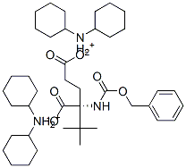 Z-L-Glutamic acid α-tert.butyl ester dicyclohexylamine salt Structure,34897-61-5Structure