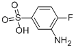 3-Amino-4-fluorobenzenesulfonic acid Structure,349-64-4Structure