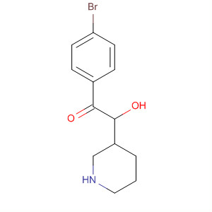 (4-Bromo-phenyl)-(3-hydroxymethyl-piperidin-1-yl)-methanone Structure,349091-05-0Structure