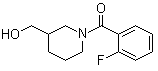 (2-Fluoro-phenyl)-(3-hydroxymethyl-piperidin-1-yl)-methanone Structure,349128-53-6Structure