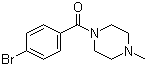 1-(4-Bromobenzoyl)-4-methylpiperazine Structure,349395-87-5Structure