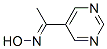 Ethanone,1-(5-pyrimidinyl)-,oxime,(1e)-(9ci) Structure,349493-40-9Structure