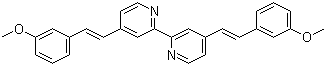 4,4’-Bis[2-(3-methoxyphenyl)ethenyl ]-2,2’-bipyridine Structure,349545-75-1Structure