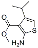 3-Thiophenecarboxylicacid,2-amino-4-(1-methylethyl)-,methylester(9ci) Structure,349662-66-4Structure