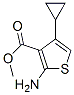 3-Thiophenecarboxylicacid,2-amino-4-cyclopropyl-,methylester(9ci) Structure,349662-85-7Structure