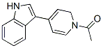 3-(1-Acetyl-4-dihydropyrid-4-yl)indole Structure,34981-12-9Structure