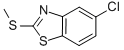 2-Metylthio-5-Chloro-Benzothiazole Structure,3507-41-3Structure