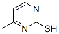 2-Mercapto-4-methylpyrimidine Structure,35071-17-1Structure