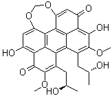 Cercosporin Structure,35082-49-6Structure