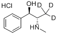 (1R,2s)-(-)-ephedrine-y,y,y-d3 hcl Structure,350820-07-4Structure