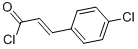 3-(4-Chlorophenyl)-2-propenoyl chloride Structure,35086-79-4Structure