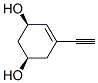 (1R,3r)-5-ethynyl-4-cyclohexene-1,3-diol Structure,350985-77-2Structure