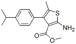 Methyl 2-amino-4-(4-isopropylphenyl)-5-methyl-3-thiophenecarboxylate Structure,350990-04-4Structure