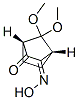 (1S,3z,4r)-3-(hydroxyimino)-7,7-dimethoxybicyclo[2.2.1]heptan-2-one Structure,350995-88-9Structure