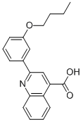 2-(3-Butoxyphenyl)quinoline-4-carboxylic acid Structure,350997-43-2Structure