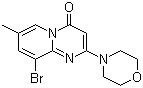 9-Bromo-7-methyl-2-(4-morpholinyl)-4h-pyrido[1,2-a]pyrimidin-4-one Structure,351002-16-9Structure